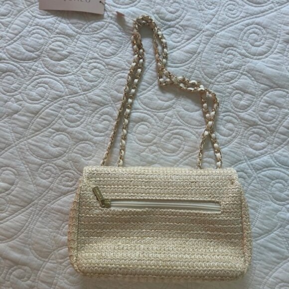 EsQualo Straw Purse, NWTs, Spring 2025 line - Picture 3 of 7
